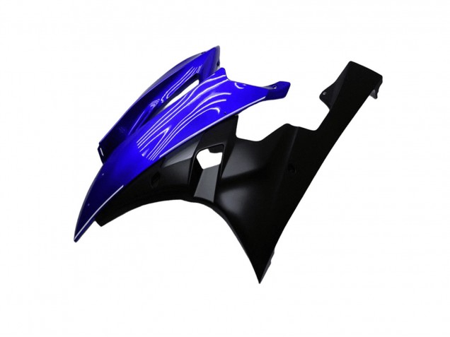 2006-2007 Yamaha YZF R6 Motorcycle Fairing - Blue Matte Black UK