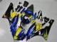 2006-2007 Yamaha YZF R6 Motorcycle Fairings - Blue Yellow Glossy Black Shark UK