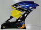 2006-2007 Yamaha YZF R6 Motorcycle Fairings - Blue Yellow Glossy Black Shark UK