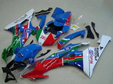 Best 2006-2007 Yamaha YZF R6 Motorcycle Fairings - White Blue Red Green Fiat Motul UK