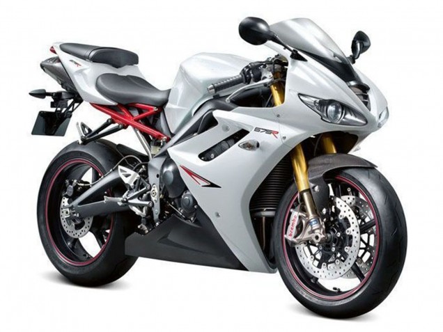 2006-2008 Triumph Daytona 675 Triple Motorcycle Fairing - White UK