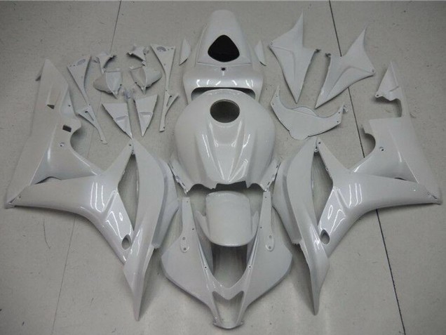 2007-2008 Honda CBR600RR Motorcycle Fairings - Pearl White UK