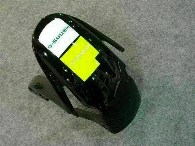 2007-2008 Honda CBR600RR Motorcycle Fairing - White Green Glossy Black Hannspree UK