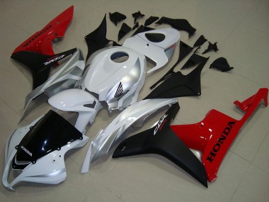 Best 2007-2008 Honda CBR600RR Motorcycle Fairings - White Silver Red Glossy Black UK