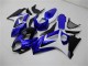 2007-2008 Suzuki GSXR 1000 Motorcycle Fairings - White Blue Black No Decal UK
