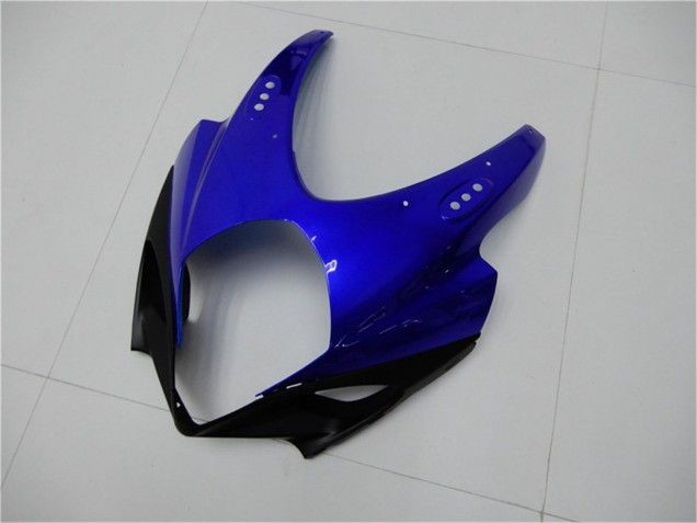 2007-2008 Suzuki GSXR 1000 Motorcycle Fairings - White Blue Black No Decal UK