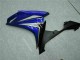2007-2008 Yamaha YZF R1 Motorcycle Fairing - Blue White Black UK