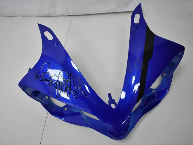 2007-2008 Yamaha YZF R1 Motorcycle Fairings - Blue Yellow Black Shark UK