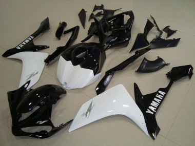 Best 2007-2008 Yamaha YZF R1 Motorcycle Fairings - White Black UK