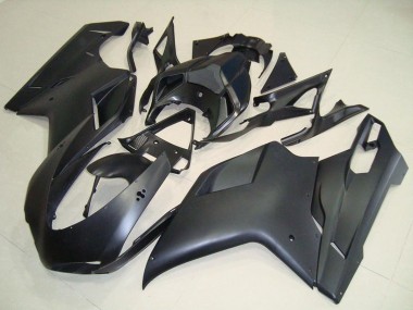 Best 2007-2014 Ducati 848 1098 1198 Motorcycle Fairings - Matte Black UK