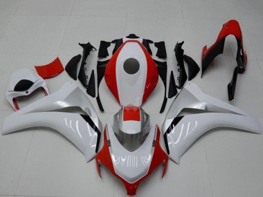 Best 2008-2011 Honda CBR1000RR Motorcycle Fairings - White Red UK