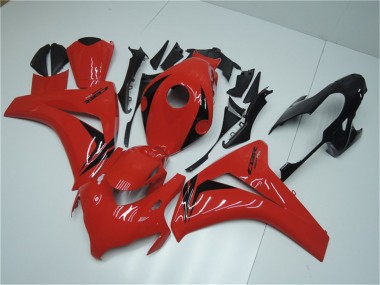 Best 2008-2011 Honda CBR1000RR Bike Fairings - Red Glossy Black UK
