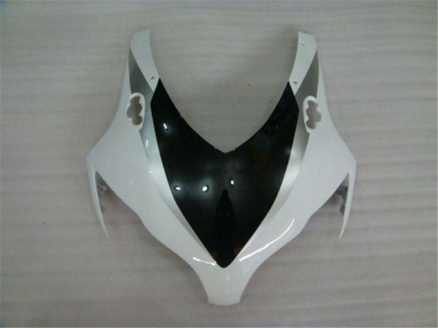 2008-2011 Honda CBR1000RR Motorcycle Fairings Kits - White Glossy Black UK