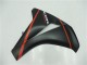 2008-2011 Honda CBR1000RR Motorcycle Fairings - Matte Black Red UK