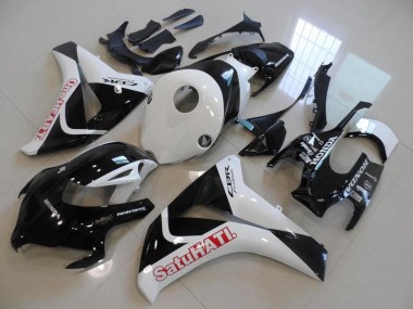 Best 2008-2011 Honda CBR1000RR Motorcycle Fairings - White Glossy Black Red Satuhati UK