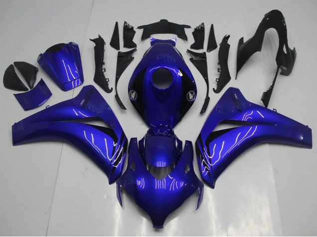 2008-2011 Honda CBR1000RR Motorcycle Fairings - Blue Black UK