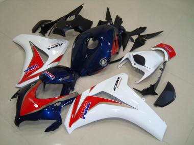 Best 2008-2011 Honda CBR1000RR Motorcycle Fairings - White Red Blue HRC UK