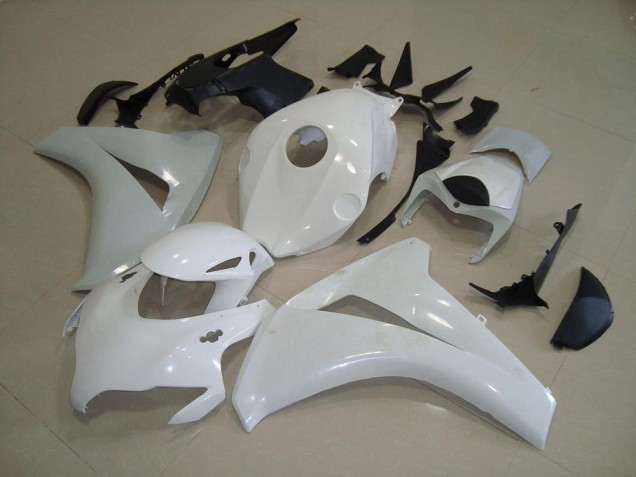 2008-2011 Honda CBR1000RR Motorcycle Fairings - White UK