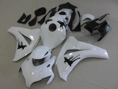 Best 2008-2011 Honda CBR1000RR Motorcycle Fairings - White Black with Special Decals UK