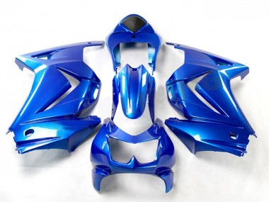 Best 2008-2012 Kawasaki EX250 Motorcycle Fairing - Blue UK