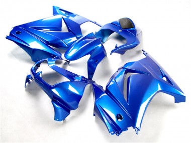 Best 2008-2012 Kawasaki EX250 Motorcycle Fairing - Blue UK