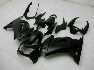 Best 2008-2012 Kawasaki EX250 Motorcycle Fairings - Matte Black UK