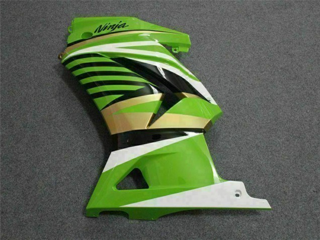 2008-2012 Kawasaki EX250 Motorcycle Fairing - Green White Black UK