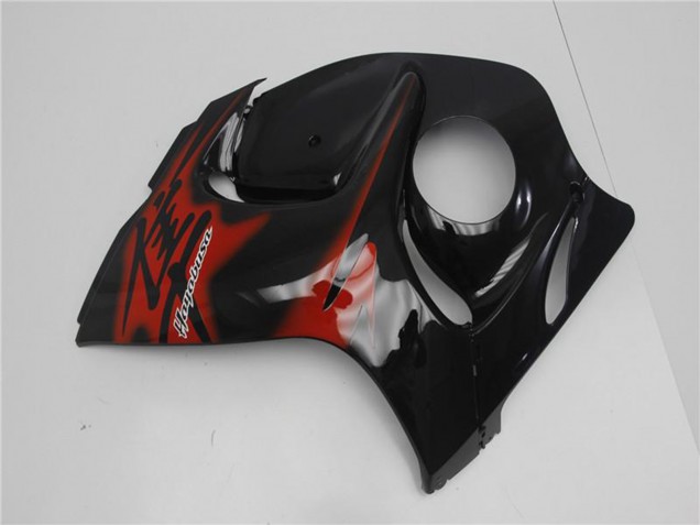 2008-2020 Suzuki GSXR 1300 Hayabusa Motorcycle Fairings - Glossy Black Red UK