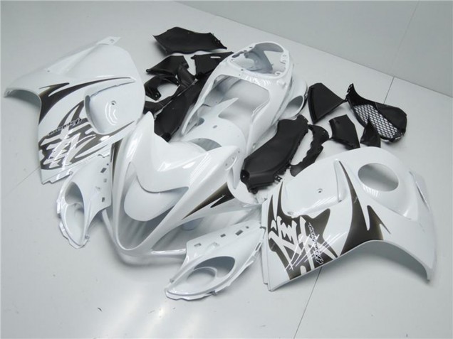2008-2020 Suzuki GSXR 1300 Hayabusa Motorcycle Fairings - White UK