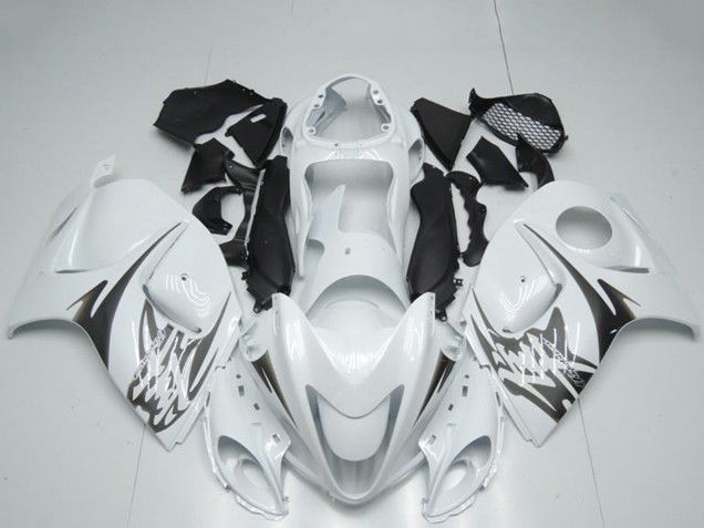 2008-2020 Suzuki GSXR 1300 Hayabusa Motorcycle Fairings - White UK