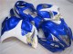 2008-2020 Suzuki GSXR 1300 Hayabusa Motorcycle Fairings - White Blue UK