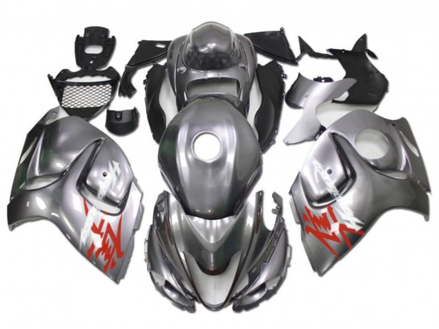 2008-2020 Suzuki GSXR 1300 Hayabusa Motorcycle Fairings - Silver UK