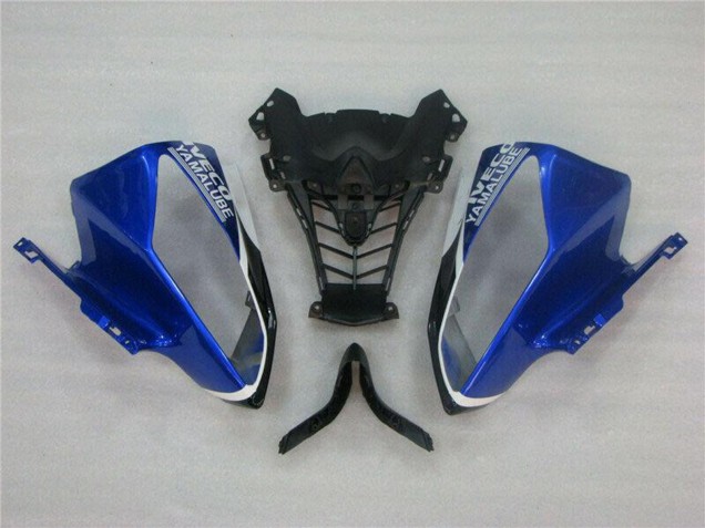 2008-2016 Yamaha YZF R6 Motorcycle Fairings - White Blue Black ENEOS Semakin Didepan UK