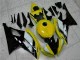 2008-2016 Yamaha YZF R6 Motorcycle Fairings - Yellow White Glossy Black UK