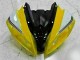 2008-2016 Yamaha YZF R6 Motorcycle Fairings - Yellow White Glossy Black UK