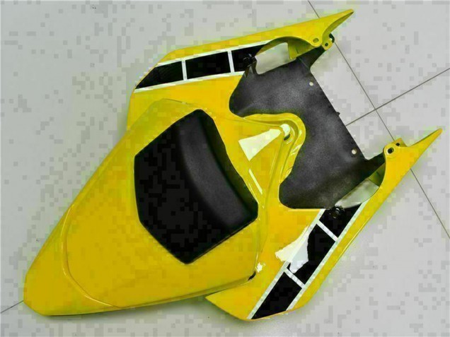2008-2016 Yamaha YZF R6 Motorcycle Fairings - Yellow White Glossy Black UK