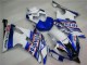 2008-2016 Yamaha YZF R6 Motorcycle Fairings - White Blue Red Sterilgarda Volvo Fimer Yamalube UK