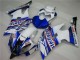 2008-2016 Yamaha YZF R6 Motorcycle Fairings - White Blue Red Sterilgarda Volvo Fimer Yamalube UK