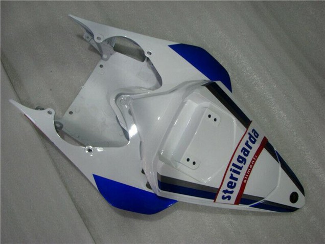 2008-2016 Yamaha YZF R6 Motorcycle Fairings - White Blue Red Sterilgarda Volvo Fimer Yamalube UK