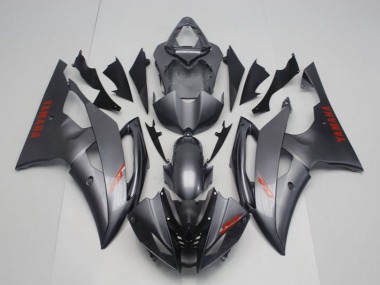 Best 2008-2016 Yamaha YZF R6 Motorcycle Fairing - Grey Red Decals UK