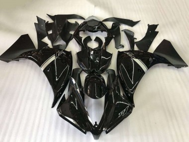 Best 2009-2011 Yamaha YZF R1 Motorcycle Fairings - Glossy Black UK