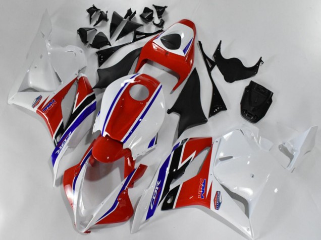 2009-2012 Honda CBR600RR Motorcycle Fairing Kits - White Red Blue UK