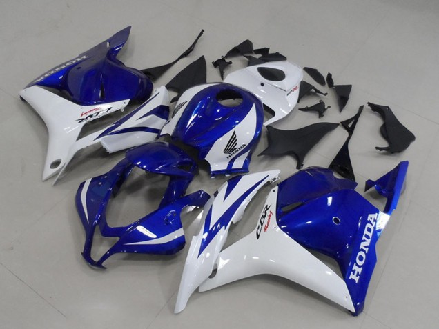 2009-2012 Honda CBR600RR Motorcycle Fairings - White Blue UK