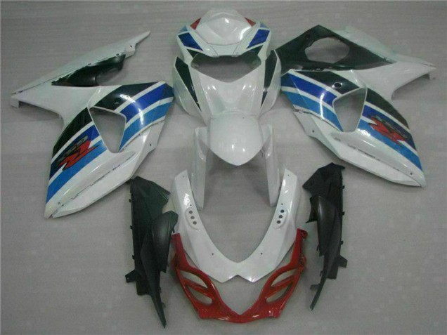 2009-2016 Suzuki GSXR 1000 Full Motorcycle Fairings - White Blue Black UK