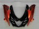 2009-2016 Suzuki GSXR 1000 Motorcycle Fairings - Orange Glossy Black UK