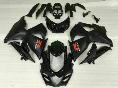 Best 2009-2016 Suzuki GSXR 1000 Motorcycle Fairing - Glossy Black Matte Black UK