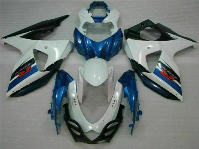 2009-2016 Suzuki GSXR 1000 Abs Fairings Kits - White Blue Black UK