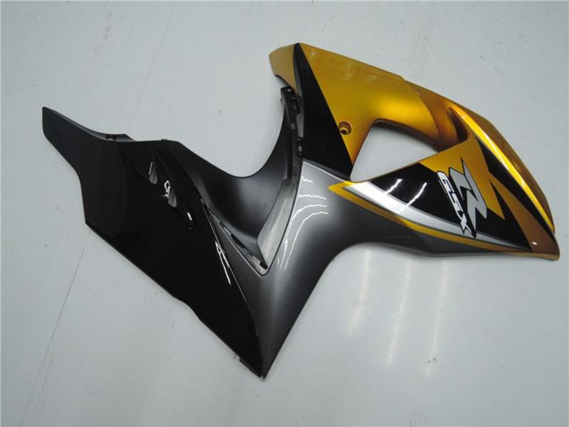 2009-2016 Suzuki GSXR 1000 Motorcycle Fairings - Gold Matte Black UK