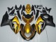 2009-2016 Suzuki GSXR 1000 Motorcycle Fairings - Gold Matte Black UK