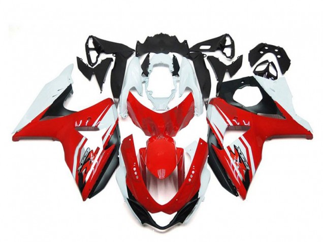 2009-2016 Suzuki GSXR 1000 Bike Fairings - White Red Black UK